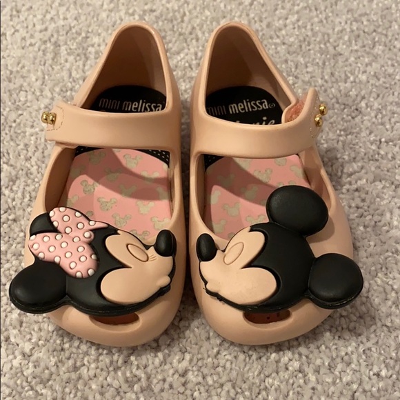 Mini Melissa Other - Mini Melissa Minnie & Mickey Mouse shoes